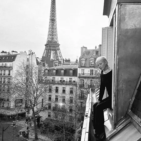 Center Eiffel Tower View Parijs